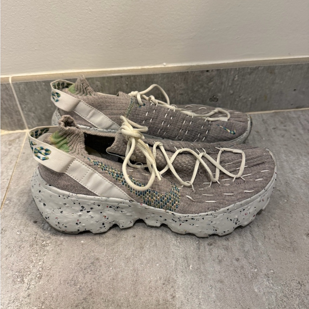 Nike Gray Space Hippie 04 Sneakers